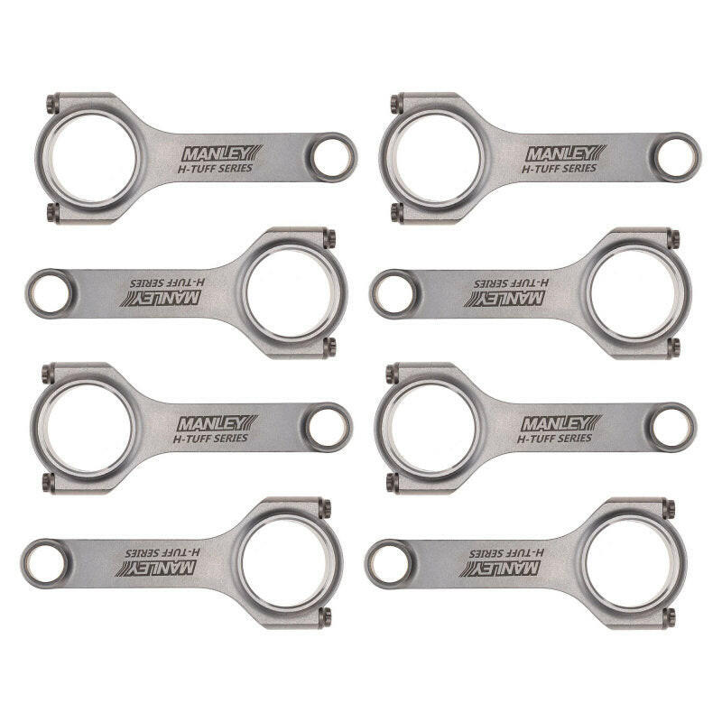 Manley Chevrolet LS 6.125 Length H Tuff Series Connecting Rod Single w/ ARP 2000 Bolts Connecting Rods - Single Manley Performance