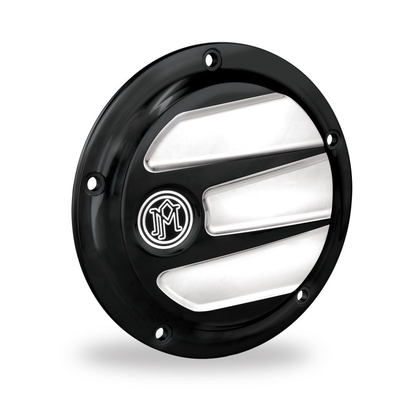 Performance Machine Scallop Derby Cover -Contrast Cut Engine Covers Performance Machine