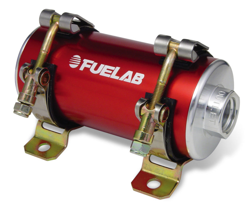 Fuelab Prodigy High Power EFI In-Line Fuel Pump - 1800 HP - Red Fuel Pumps Fuelab