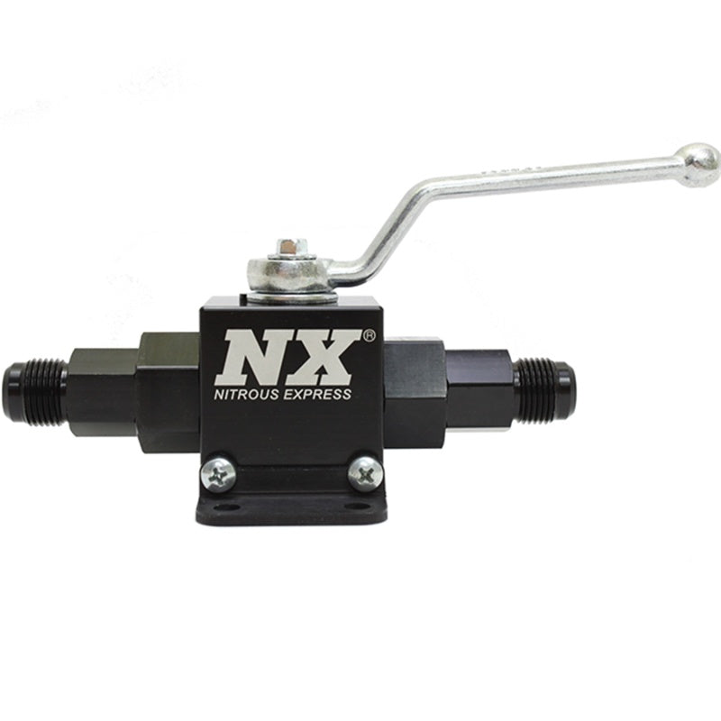 Nitrous Express Lightweight Billet In-Line Valve 1.5in I.D (6AN Fitting) Nitrous Bottle Accessories Nitrous Express