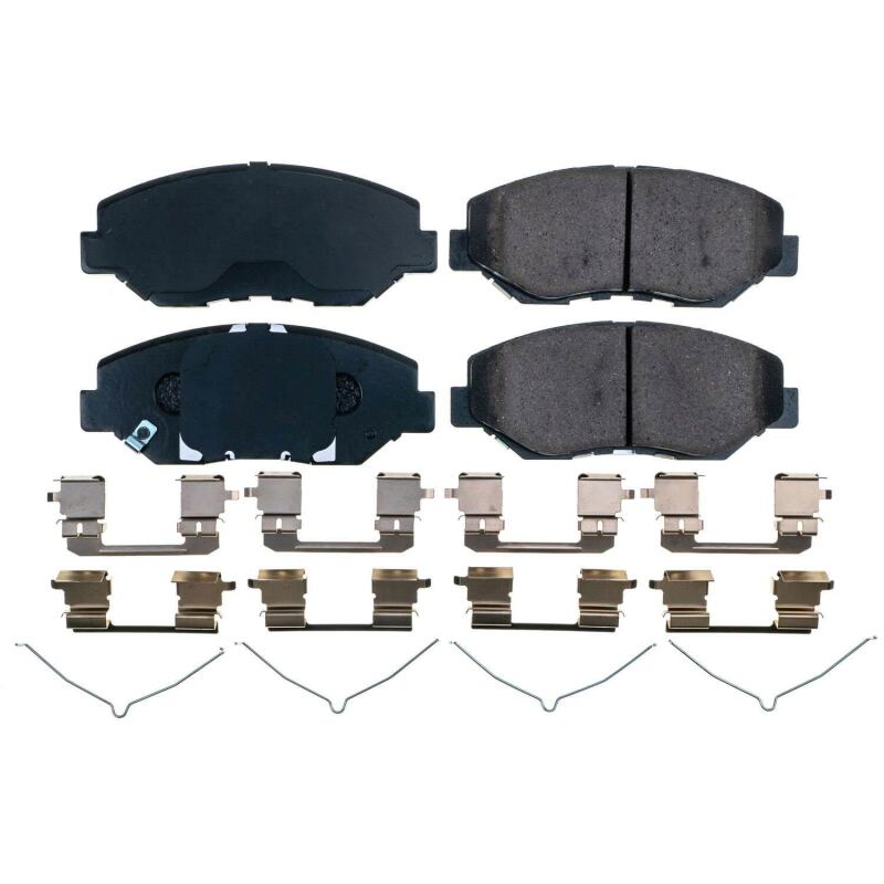 Power Stop 2021 Honda Civic Front Z17 Evo Ceramic Brake Pads w/Hardware Brake Pads - OE PowerStop
