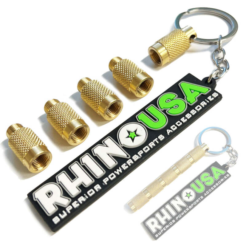 Rhino USA 0-60 Psi Tire Deflator Keychain Tire Pressure Sensors Rhino USA