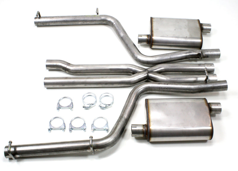 JBA 11-14 Chrysler/Dodge Cars 5.7L 409SS Dual Rear Exit Cat-Back Exhaust Catback JBA