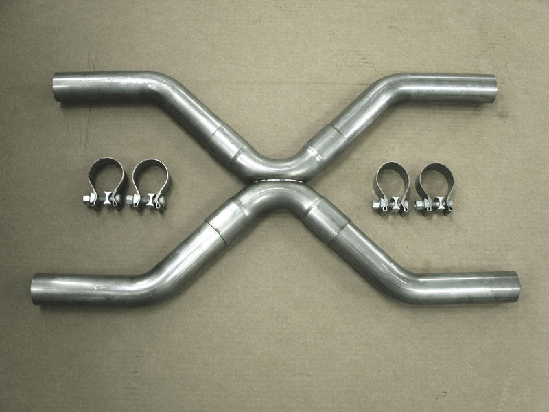 Stainless Works X-Style Crossover 2in Steel Tubing Stainless Works