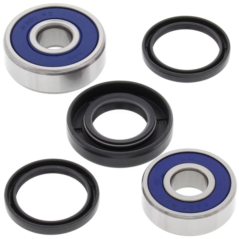All Balls Racing 86-87 Kawasaki KX80 Wheel Bearing Kit Rear Wheel Bearings All Balls Racing