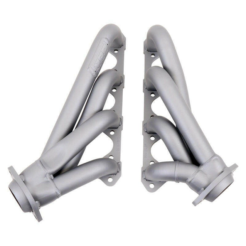 BBK 79-93 Mustang 351 Swap Shorty Unequal Length Exhaust Headers - 1-5/8 Titanium Ceramic Headers & Manifolds BBK