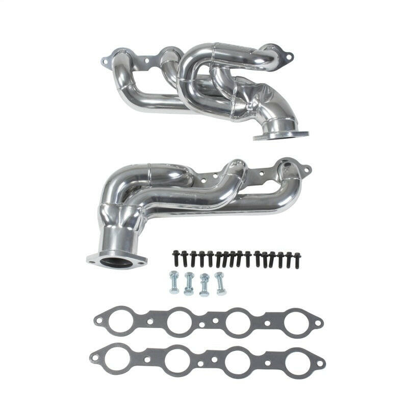 BBK 10-15 Camaro LS3 L99 Shorty Tuned Length Exhaust Headers - 1-3/4 Silver Ceramic Headers & Manifolds BBK