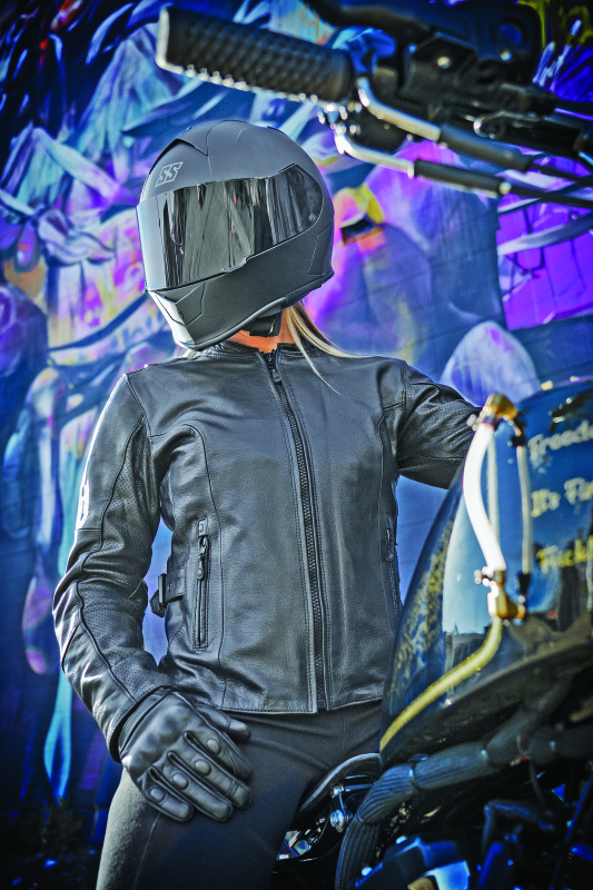 Speed and Strength Throttle Body Leather Jacket Black Womens - XS Jackets - Leather Speed and Strength