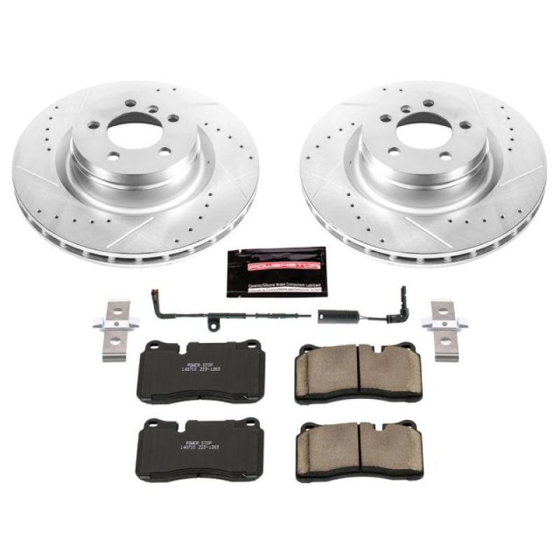 Power Stop 06-09 Land Rover Range Rover Front Z23 Evolution Sport Brake Kit Brake Kits - Performance D&S PowerStop