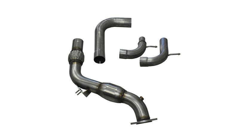 Corsa 2015-2022 Ford Mustang 3in Downpipe with 200 Cell Catalytic Converter Downpipes CORSA Performance
