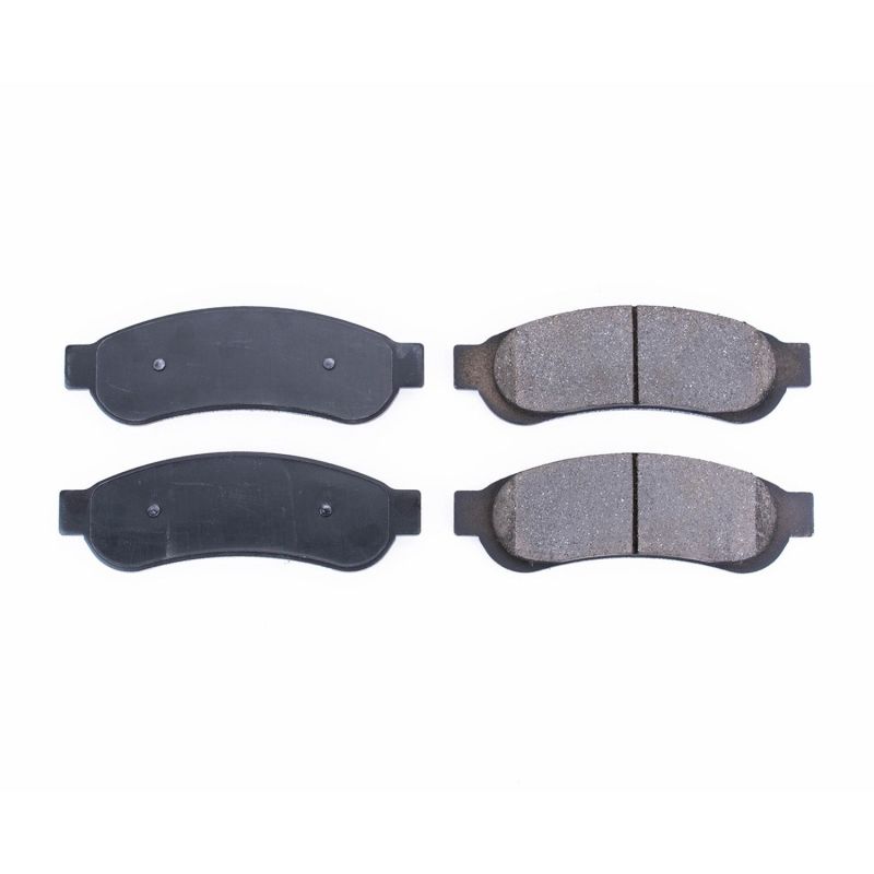 Power Stop 10-12 Ford F-250 Super Duty Rear Z16 Evolution Ceramic Brake Pads Brake Pads - OE PowerStop