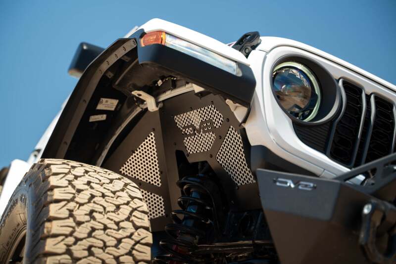DV8 Offroad 2018+ Jeep Wrangler JL/Gladiator JT Front Inner Fenders Wheel Well Liners DV8 Offroad