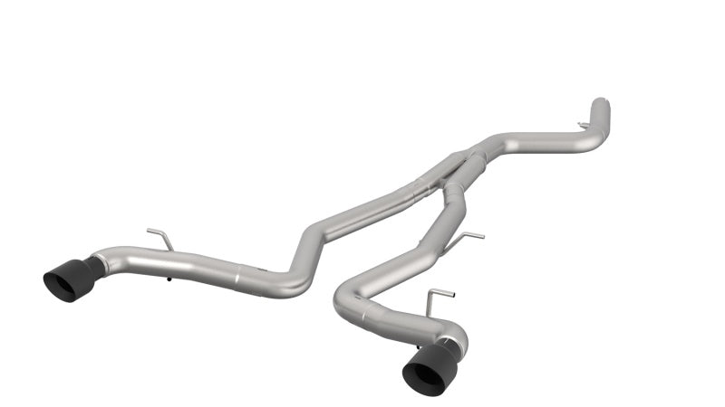 Kooks 2020 Toyota Supra 3.5in x 3in SS Muffler Delete Catback Exhaust w/Black Tips Catback Kooks Headers