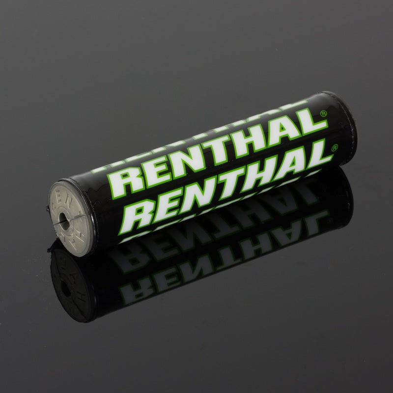 Renthal Mini SX 205 Pad 8.5 in. -Black/ White/ Green Bar Pads Renthal