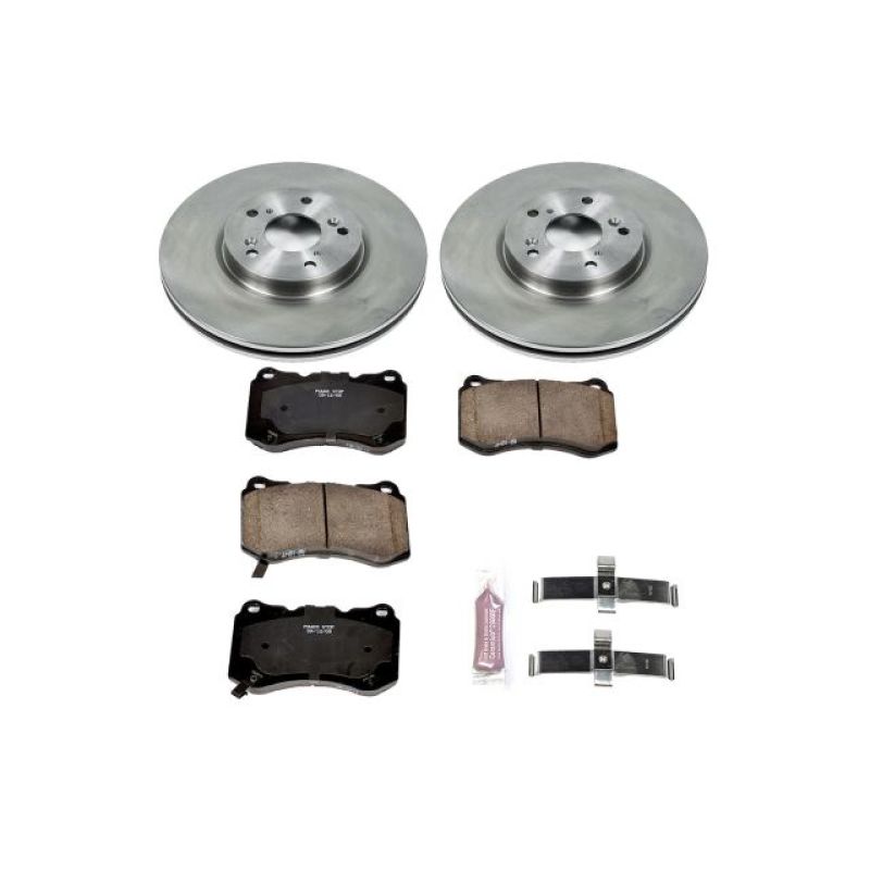 Power Stop 04-08 Acura TL Front Autospecialty Brake Kit Brake Kits - OE PowerStop