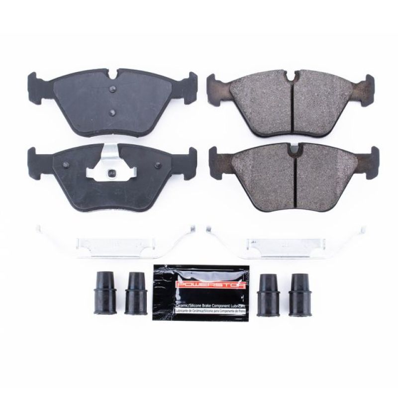 Power Stop 01-06 BMW 330Ci Front Z23 Evolution Sport Brake Pads w/Hardware Brake Pads - Performance PowerStop