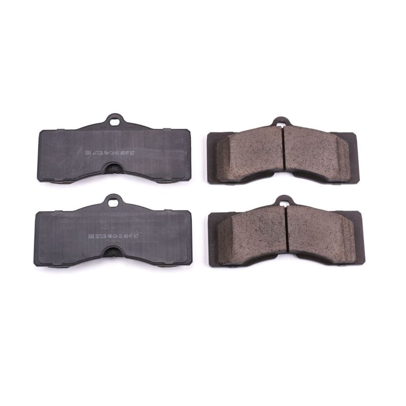 Power Stop 1969 Chevrolet Camaro Front or Rear Z16 Evolution Ceramic Brake Pads Brake Pads - OE PowerStop