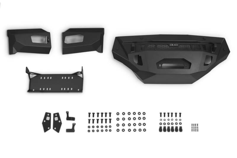 DV8 Offroad 19-21 Chevrolet Silverado 1500 SPEC Series Front Bumper Bumpers - Steel DV8 Offroad