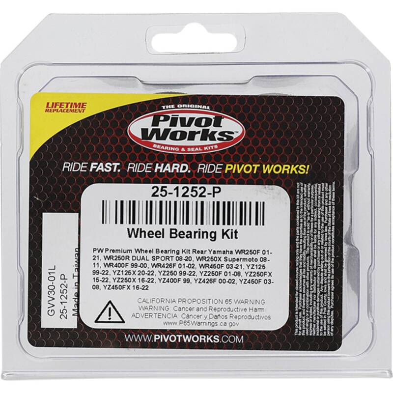 Pivot Works Premium Wheel Bearing Wheel Bearings Pivot Works