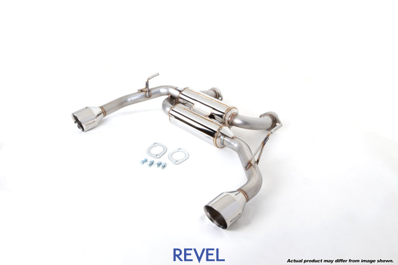 Revel Medallion Touring-S Catback Exhaust - Dual Muffler / Axle Back 14-15 Infiniti Q50 AWD/RWD Catback Revel