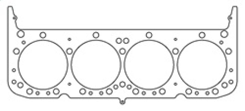 Cometic Chevrolet Gen-1 Small Block V8 .027in MLS Cylinder 4.100in Bore 18/23 Degree Head Gasket Head Gaskets Cometic Gasket