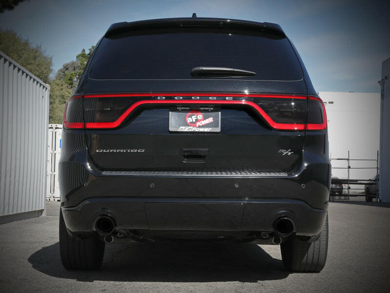aFe 11-21 Dodge Durango V6-3.6L / V8-5.7L MACH Force-Xp 304 SS Cat-Back Exhaust System w/ Black Tip Axle Back aFe