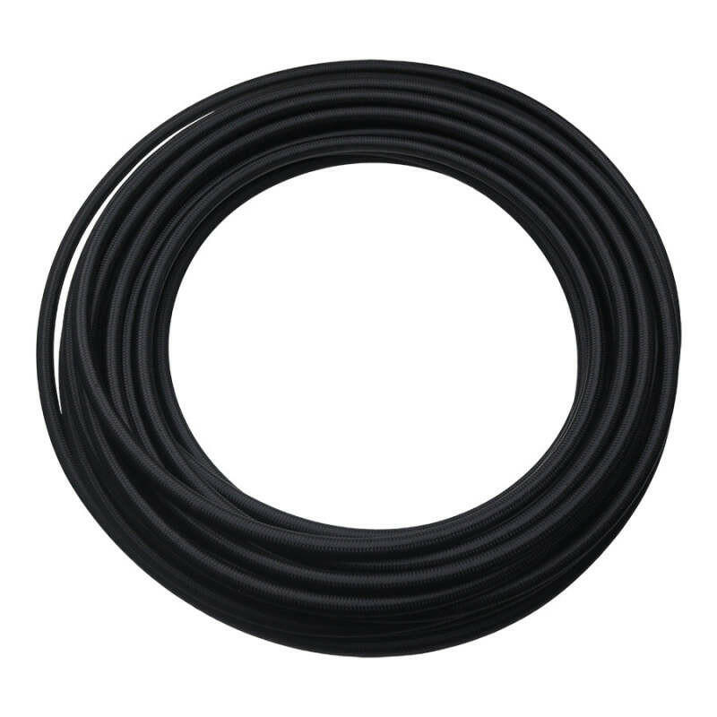 DeatschWerks 6AN Black Nylon Braided CPE Hose - 50ft Hoses DeatschWerks
