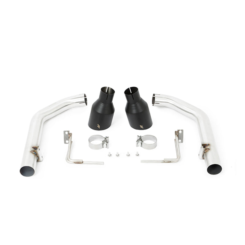 Mishimoto 2015+ Ford Mustang Axleback Exhaust Race w/ Black Tips Axle Back Mishimoto