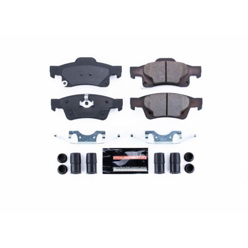 Power Stop 11-19 Dodge Durango Rear Z23 Evolution Sport Brake Pads w/Hardware Brake Pads - Performance PowerStop