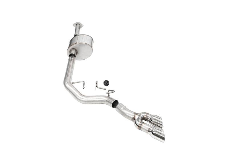 Corsa 15-20 Ford F-150 5.0L (145in WB) 3.0in Lightning Exit Catback w/ 3.5in Twin Polished Pro Tips Catback CORSA Performance