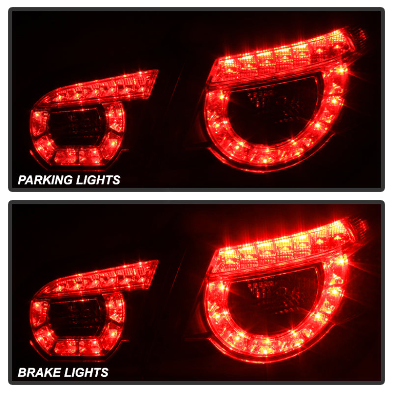 Spyder Chevy SS 2014-2016 LED Tail Lights Black ALT-YD-CVSS14-LED-BK Tail Lights SPYDER