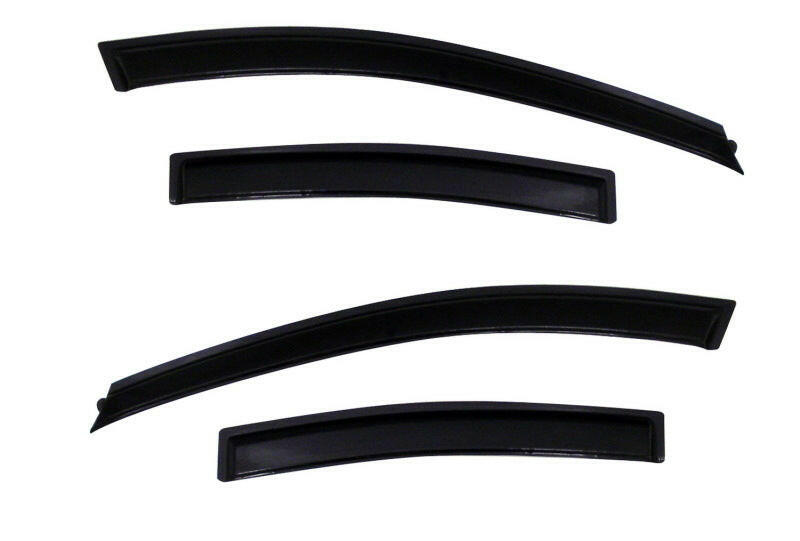 AVS 11-15 Chevy Cruze Ventvisor Outside Mount Window Deflectors 4pc - Smoke Wind Deflectors AVS