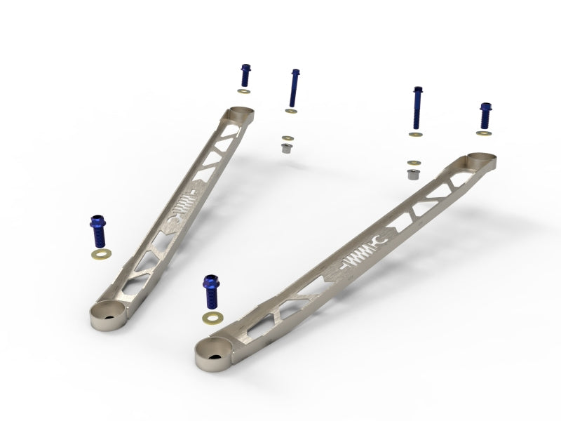 aFe CONTROL 304 Stainless Steel Front Suspension Strut Brace Raw - Toyota GR Supra (A90) 20-21 Strut Bars aFe