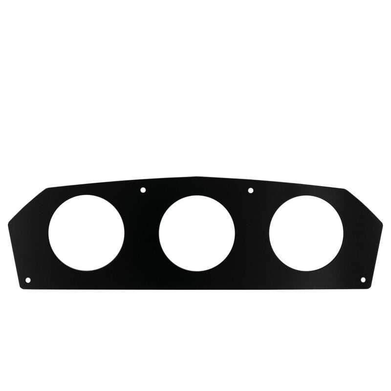 Autometer CAN-AM 12-18 Maverick / 10-20 3 Gauge Dash Panel (Fits 2-1/16in Gauges) Gauge Pods AutoMeter