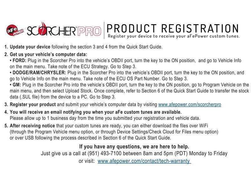 aFe 19-21 RAM 2500/3500 Cummins L6-6.7L (td) (Diesel) SCORCHER PRO Performance Programmer In-Line Modules aFe