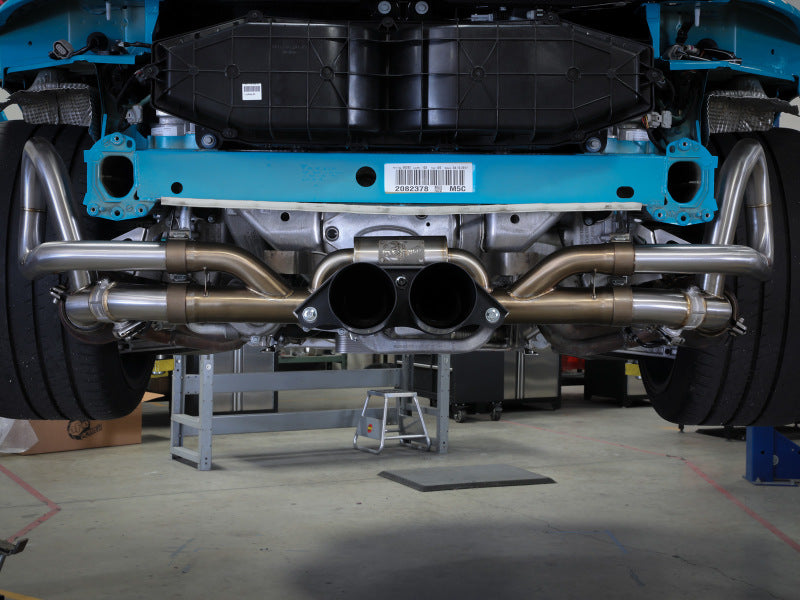 aFe 14-16 Porsche 911 GT3 991.1 H6 3.8L MACH Force-Xp 304 SS Cat-Back Exhaust System w/ Carbon Tips Catback aFe