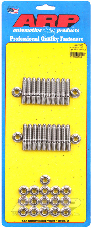 ARP KB Hemi 1.700in SS hex oil pan stud kit Rod Bolt Kits ARP