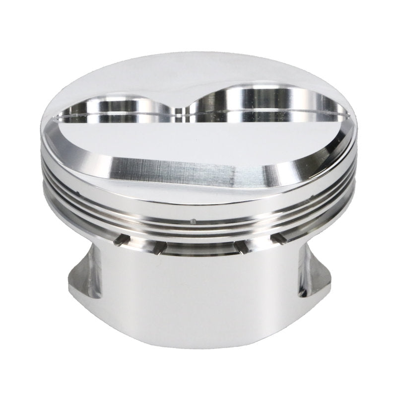 Manley Small Block Chevy 4.125in Bore - 1in CD - -20 cc Dish Platinum Series Pistons Piston Sets - Forged - 8cyl Manley Performance