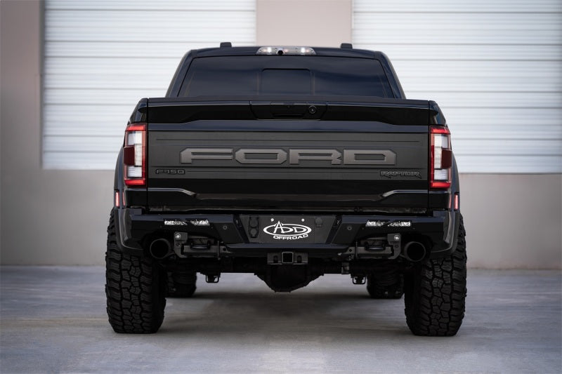 Addictive Desert Designs 21-22 Ford F-150 Raptor Phantom Rear Bumpet Bumpers - Steel Addictive Desert Designs