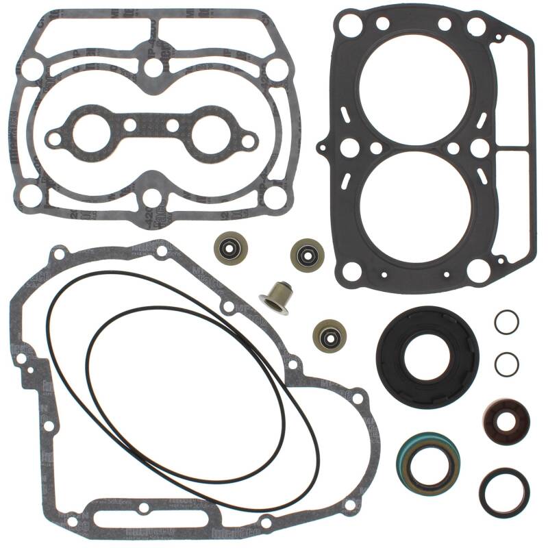 Vertex Gaskets 02-05 Polaris Frontier Complete Gasket Kit w/ Oil Seals Engine Hardware Vertex Pistons