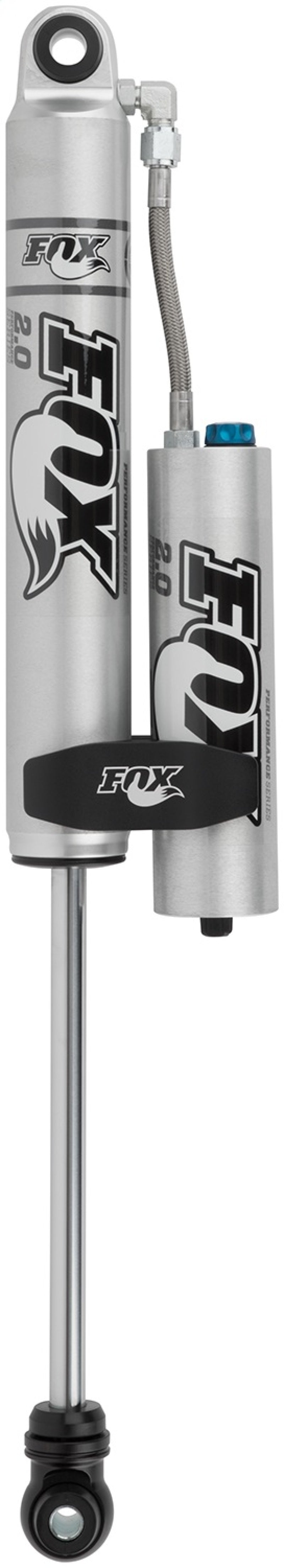 Fox 99-04 Ford SD 2.0 Performance Series 9.6in Smooth Body R/R Front Shock w/CD Adj. / 1.5-3in. Lift Shocks and Struts FOX