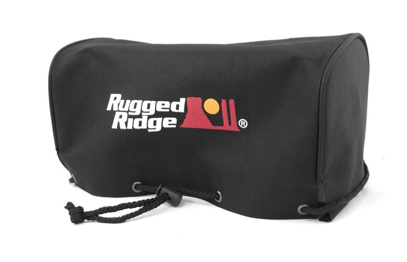 Rugged Ridge UTV Winch Cover Winches Rugged Ridge