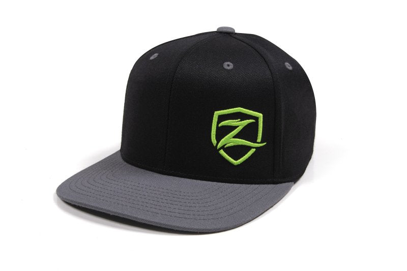 Zone Offroad Black Flatbill Hat - Snapback Shirts Zone Offroad