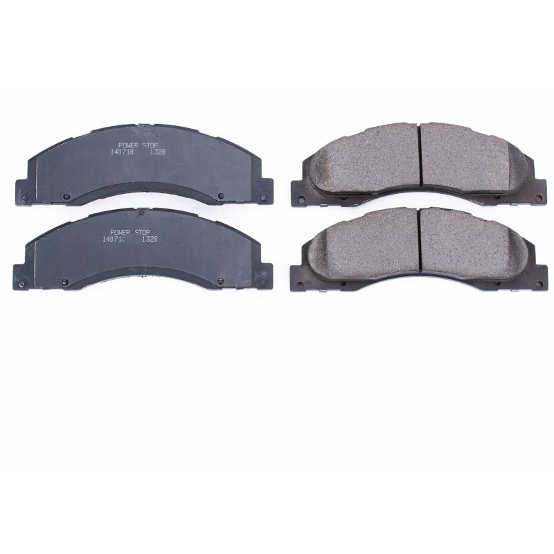 Power Stop 08-14 Ford E-150 Front Z16 Evolution Ceramic Brake Pads Brake Pads - OE PowerStop