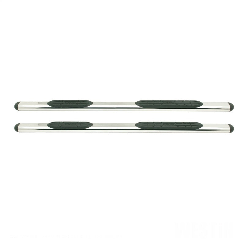 Westin Premier 4 Oval Nerf Step Bars 75 in - Stainless Steel Nerf Bars Westin