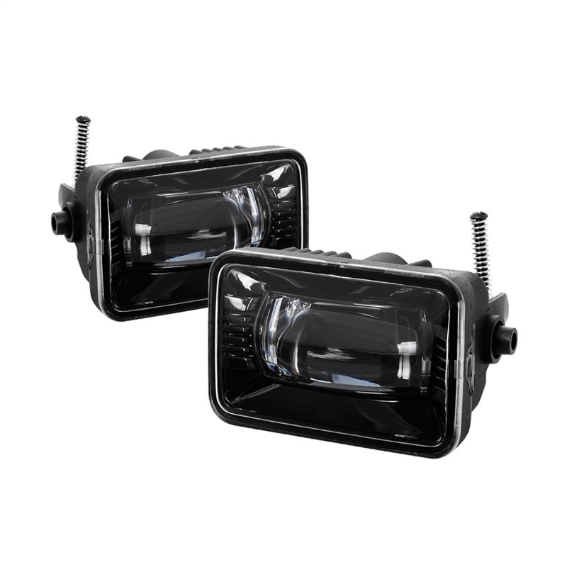 Spyder 15-18 Ford F-150 / 17-18 Ford F-250/F-350 Full LED Fog Lights - w/o Switch (FL-LED-PRO-4) Fog Lights SPYDER