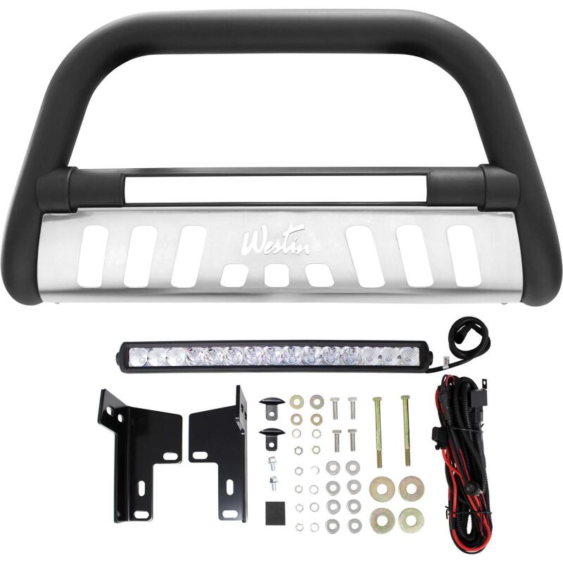 Westin 2005-2015 Toyota Tacoma Ultimate LED Bull Bar - Textured Black Bull Bars Westin