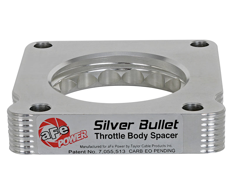 aFe 01-16 Nissan Patrol (Y61) L6-4.8L Silver Bullet Throttle Body Spacer Throttle Body Spacers aFe