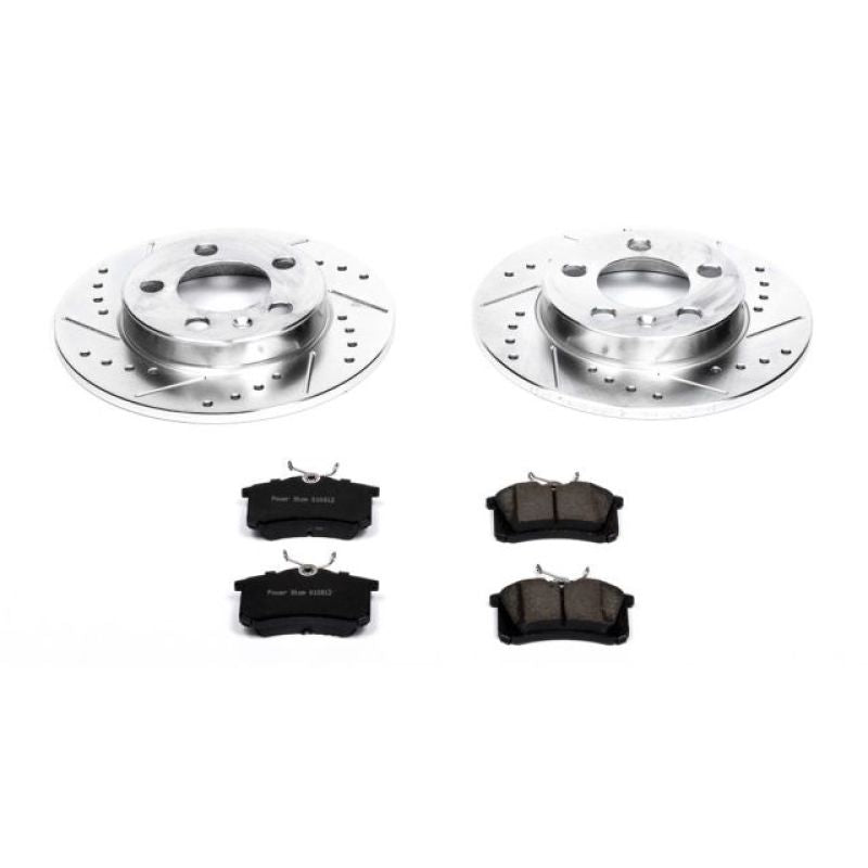 Power Stop 00-06 Audi TT Quattro Rear Z23 Evolution Sport Brake Kit Brake Kits - Performance D&S PowerStop