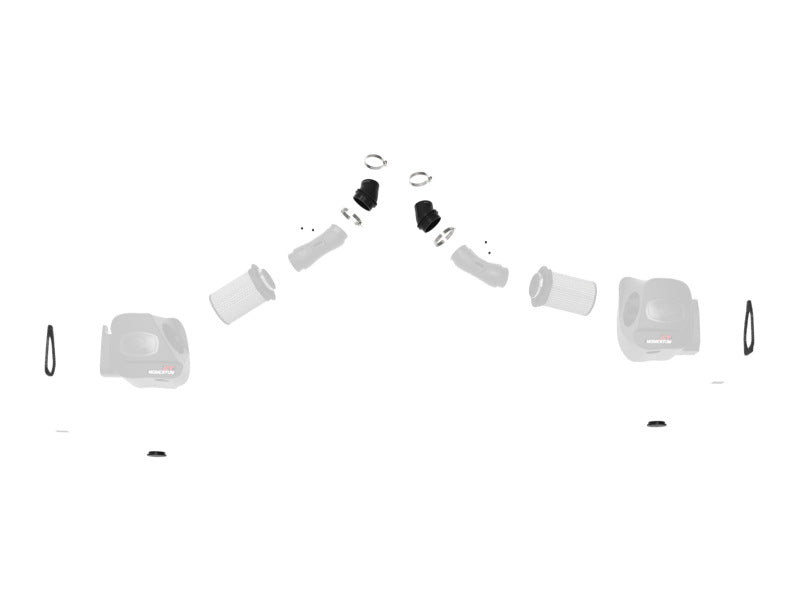 aFe Momentum Replacement Coupling & Trim Kit Air Intake Components aFe